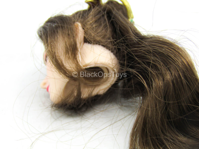 Load image into Gallery viewer, Three Kingdom Dynasty Warriors - Female Brunette Head Sculpt
