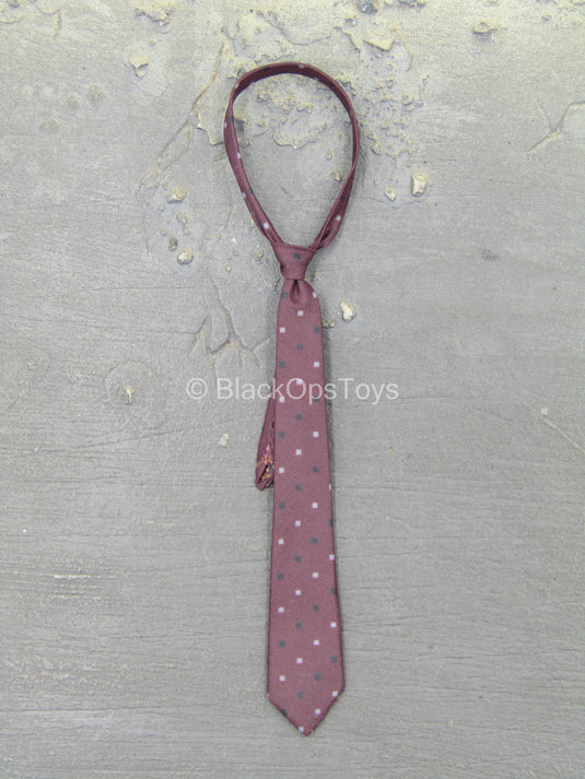 No Time To Spy - Red Spotted Tie