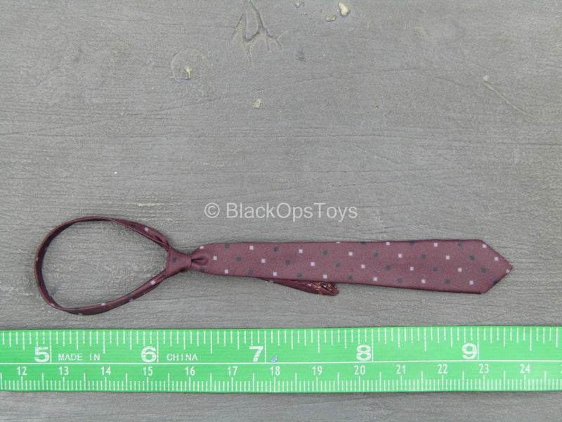 Load image into Gallery viewer, No Time To Spy - Red Spotted Tie
