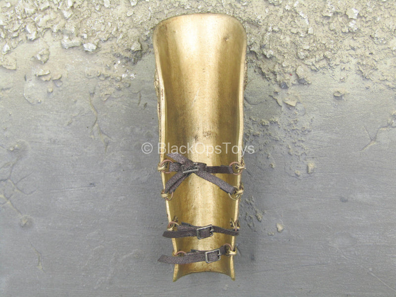 Load image into Gallery viewer, Gladiator Of Rome IV - Gold-Colored Greave

