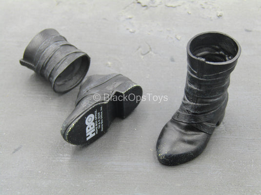 GOT - Tyrion Lannister - Little Person Black Boots (Peg Type)