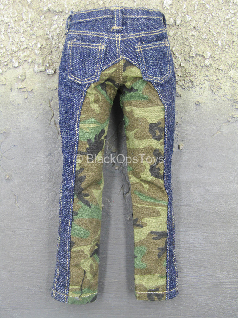 Load image into Gallery viewer, S.A.D. Low Profile - Woodland Denim Like Jeans
