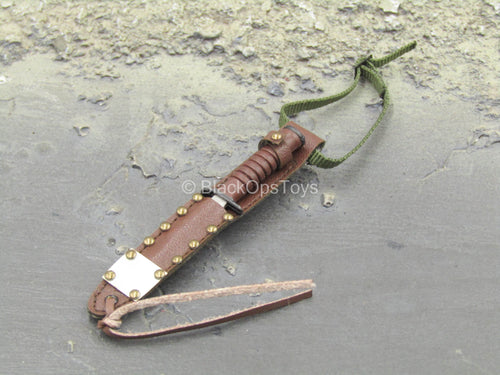 US 101st Airborne Private Baker - Ka-Bar Knife w/Sheath