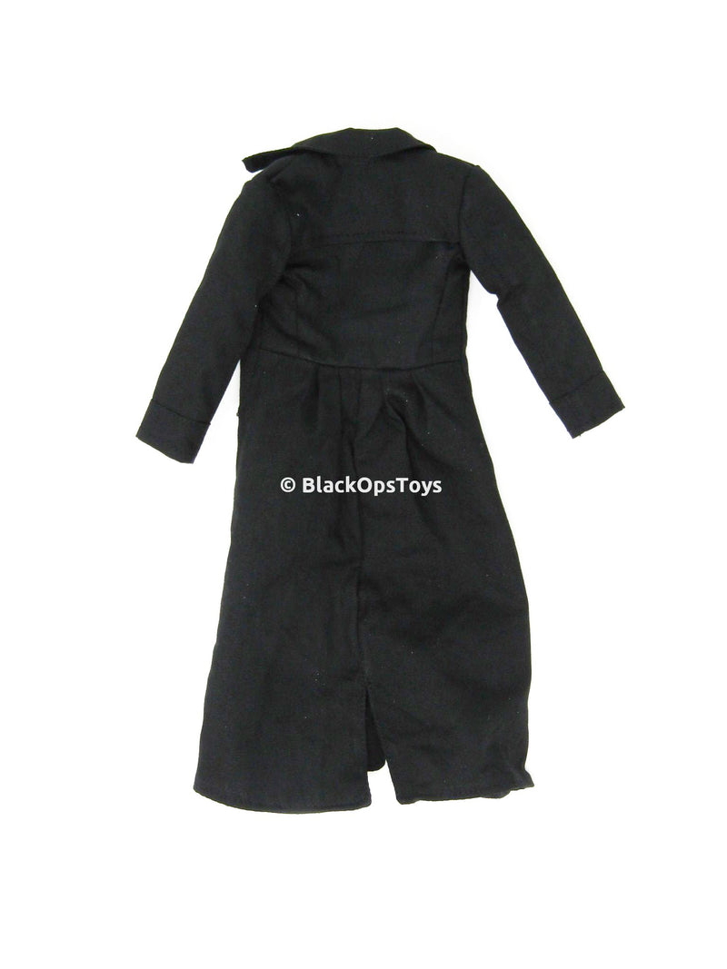 Load image into Gallery viewer, The Matrix Neo Keanu Reeves Black Trench Coat
