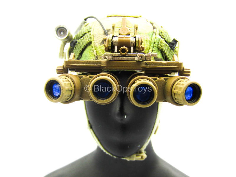 Load image into Gallery viewer, SMU Quick Response Force - Multicam Helmet w/GPNVG Set
