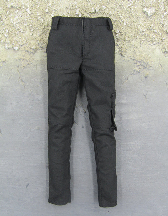 The Matrix Neo Keanu Reeves Black Combat Pants
