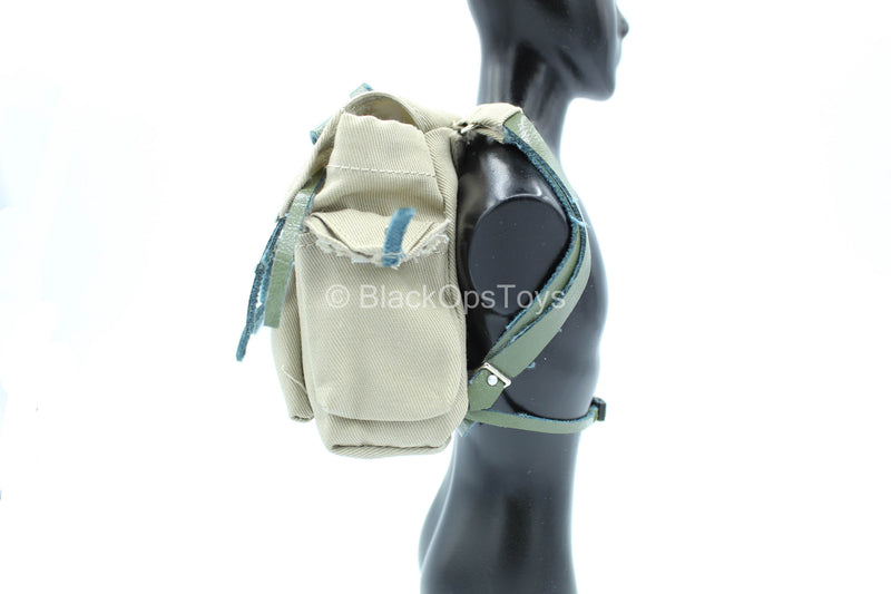 Load image into Gallery viewer, Green &amp; Tan Backpack
