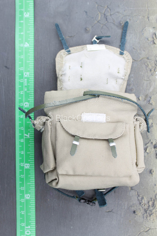Green & Tan Backpack