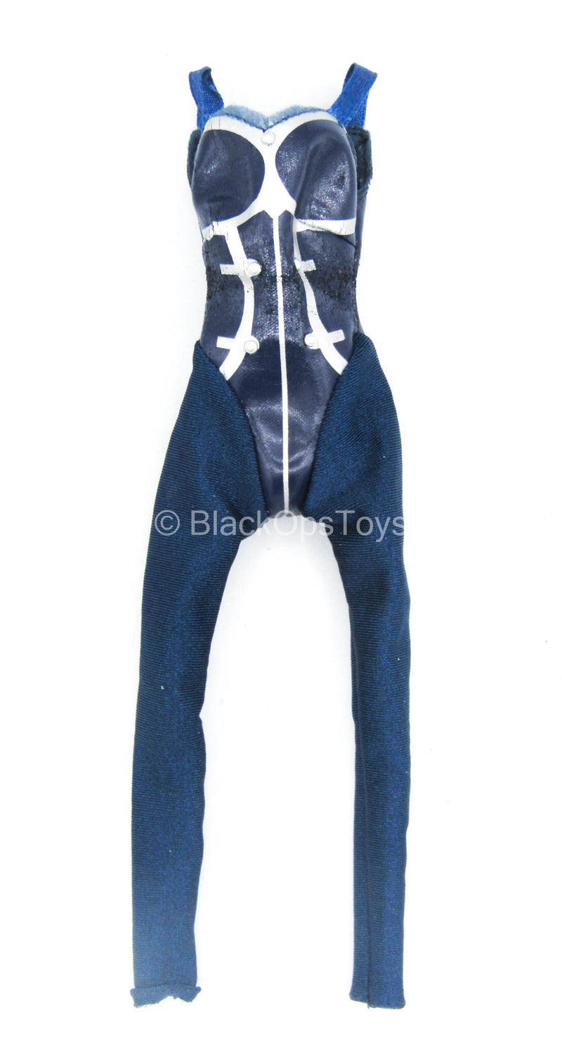 Load image into Gallery viewer, CY Girls Ver. 2.0 - Ice - Blue Leather-Like Body Suit
