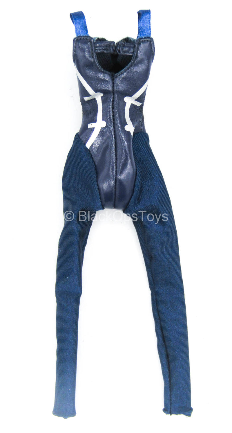 Load image into Gallery viewer, CY Girls Ver. 2.0 - Ice - Blue Leather-Like Body Suit
