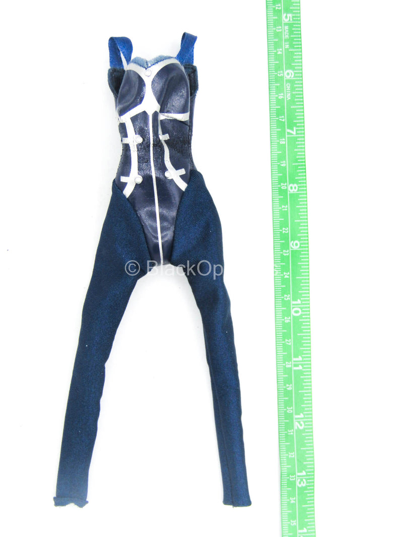 Load image into Gallery viewer, CY Girls Ver. 2.0 - Ice - Blue Leather-Like Body Suit
