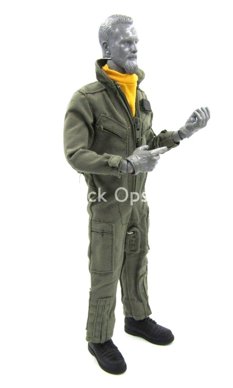 Load image into Gallery viewer, Naval Aviator - George W. Bush - OD Green Flight Suit Uniform Set
