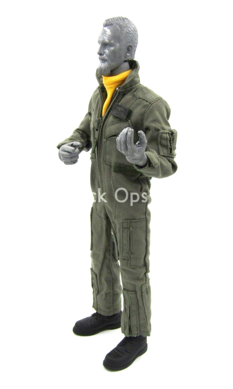 Load image into Gallery viewer, Naval Aviator - George W. Bush - OD Green Flight Suit Uniform Set
