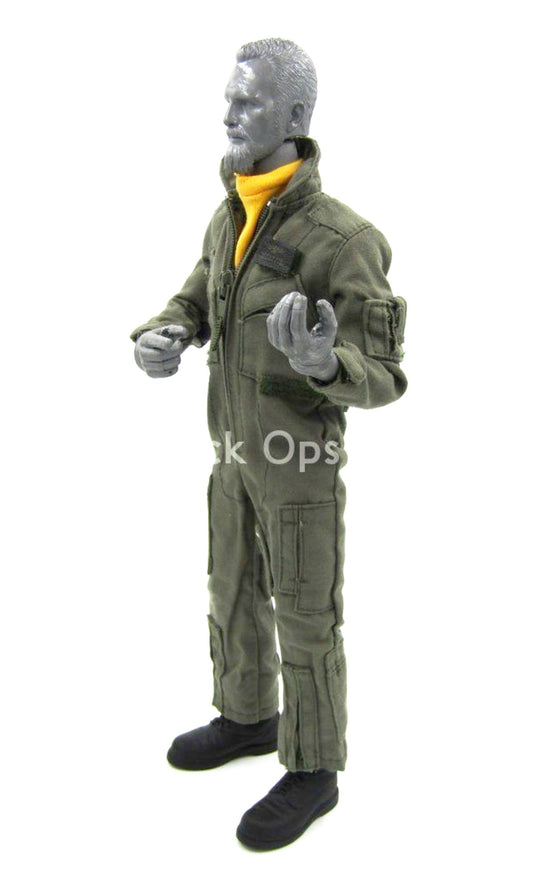 Naval Aviator - George W. Bush - OD Green Flight Suit Uniform Set