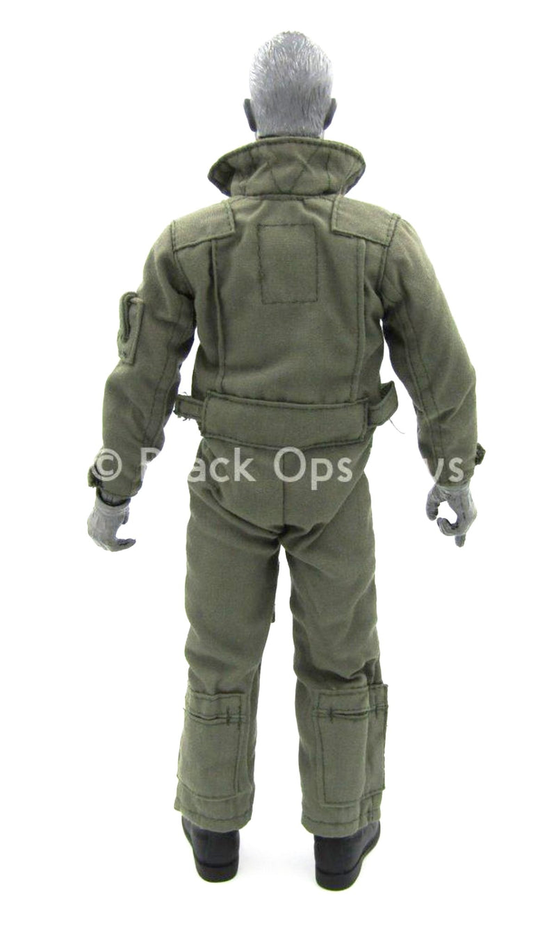 Load image into Gallery viewer, Naval Aviator - George W. Bush - OD Green Flight Suit Uniform Set
