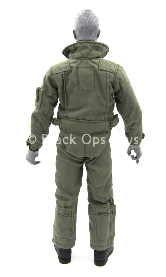Naval Aviator - George W. Bush - OD Green Flight Suit Uniform Set