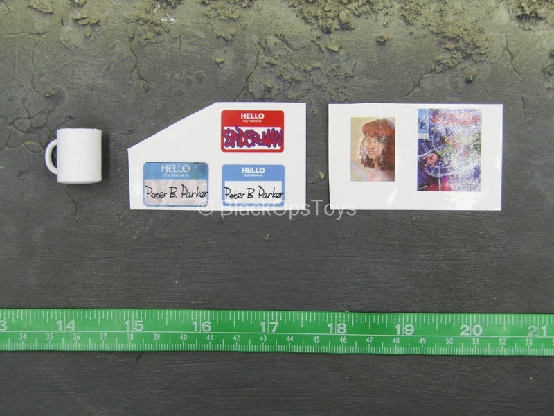 Load image into Gallery viewer, Middle Aged Spiderman - Coffee Cup w/Sticker Set
