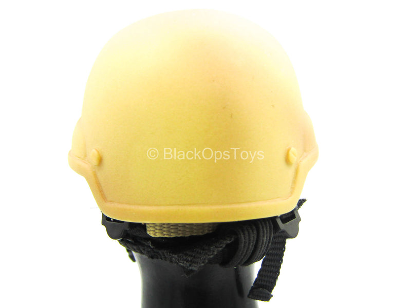 Load image into Gallery viewer, T.A.G. CEO - Chris Osman - Tan Helmet w/Goggles
