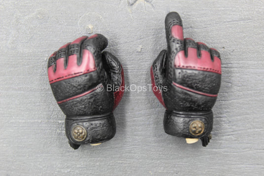 Firespecter - Black & Red Gloved Hand Set