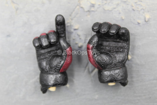 Firespecter - Black & Red Gloved Hand Set