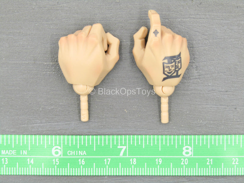 Load image into Gallery viewer, Gangsters Kingdom Spade 5 - Tattoo Hand Set
