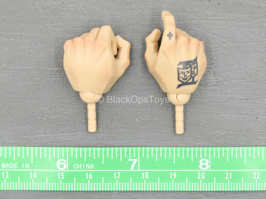 Gangsters Kingdom Spade 5 - Tattoo Hand Set