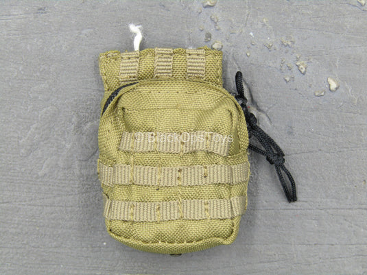 Tan MOLLE Drop Leg Pouch