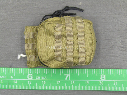 Tan MOLLE Drop Leg Pouch