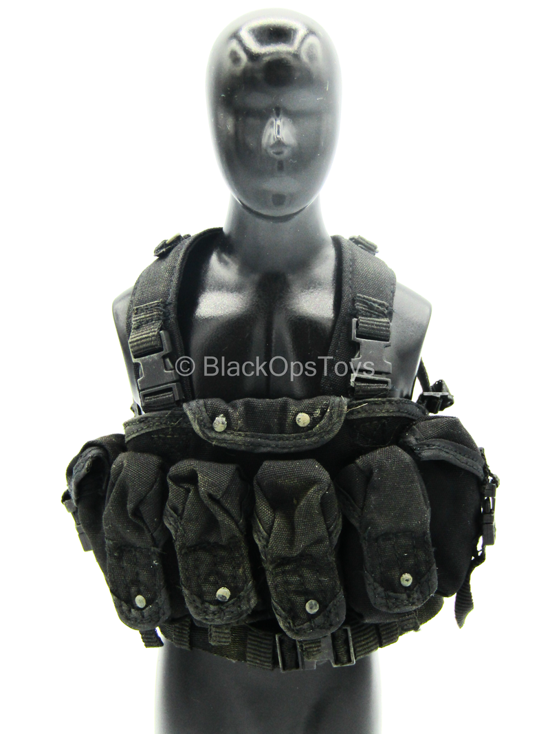 Load image into Gallery viewer, Polar Mountain Striker - Weathered Black Chest Rig
