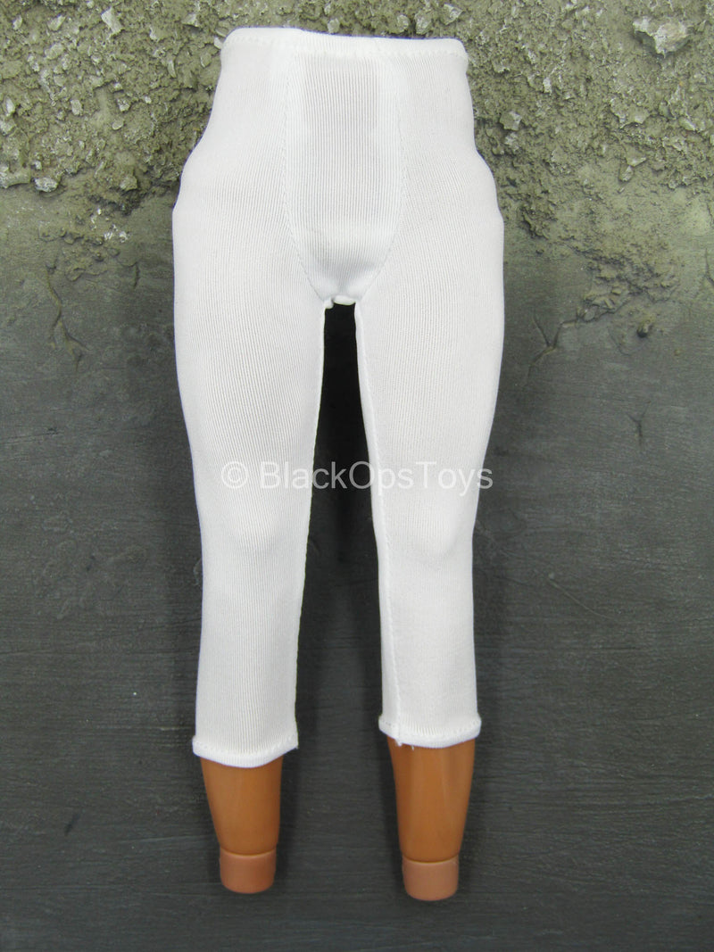 Load image into Gallery viewer, Los Angeles Lakers - LeBron James - White Training Tights
