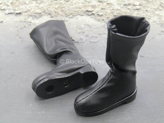 Cool Girl Vol 3 - Female Black Leather Like Boots