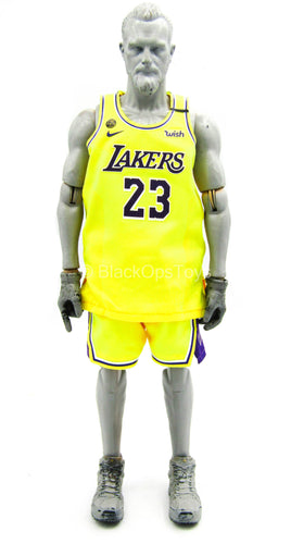 Los Angeles Lakers - LeBron James - Lakers Home Team Uniform Set