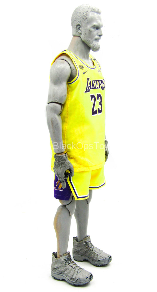 Los Angeles Lakers - LeBron James - Lakers Home Team Uniform Set