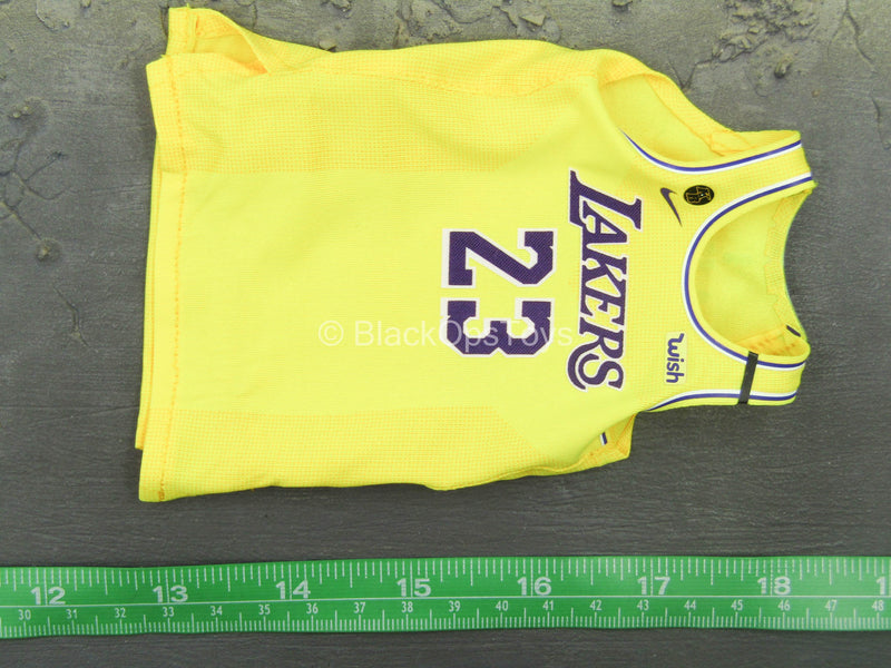 Load image into Gallery viewer, Los Angeles Lakers - LeBron James - Lakers Home Team Uniform Set
