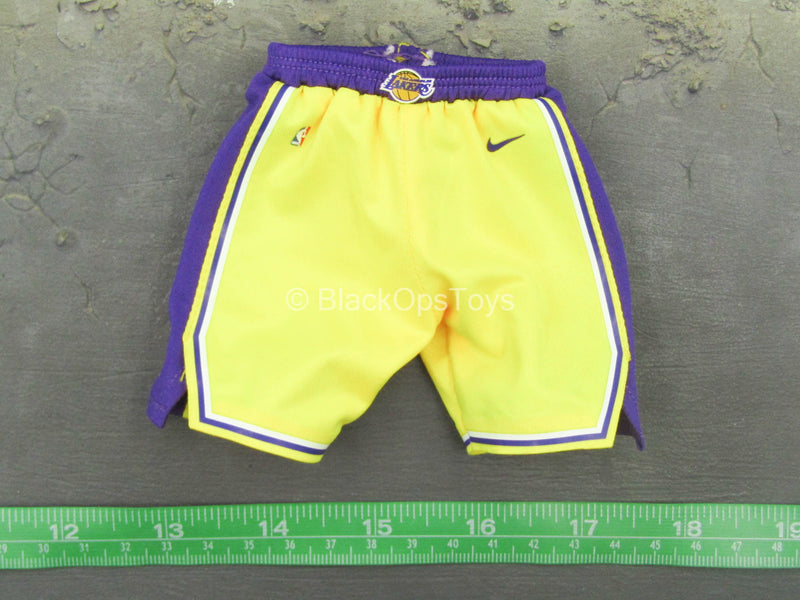 Load image into Gallery viewer, Los Angeles Lakers - LeBron James - Lakers Home Team Uniform Set
