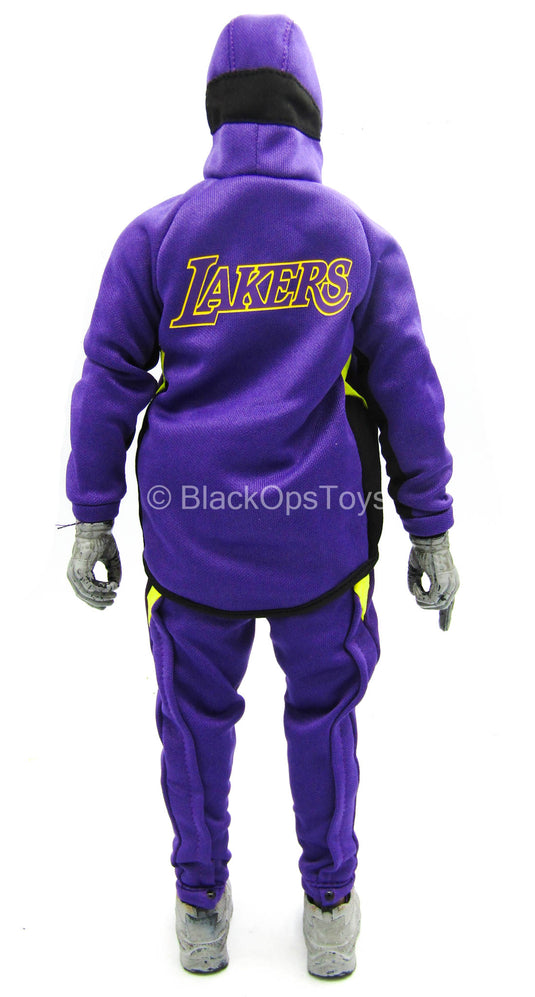 Los Angeles Lakers - LeBron James - Lakers Warm Up Suit