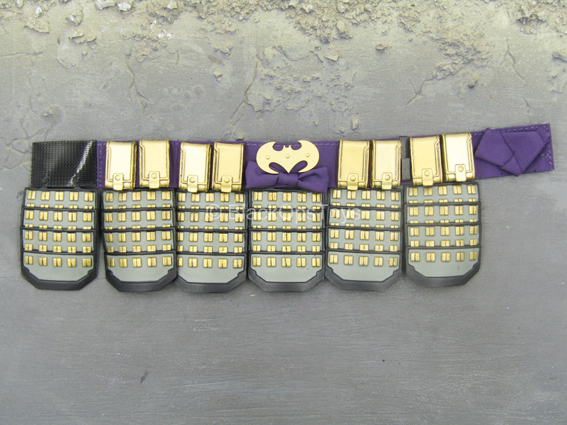 Load image into Gallery viewer, Batman Ninja - Purple &amp; Gold Colored Belt w/Faulds
