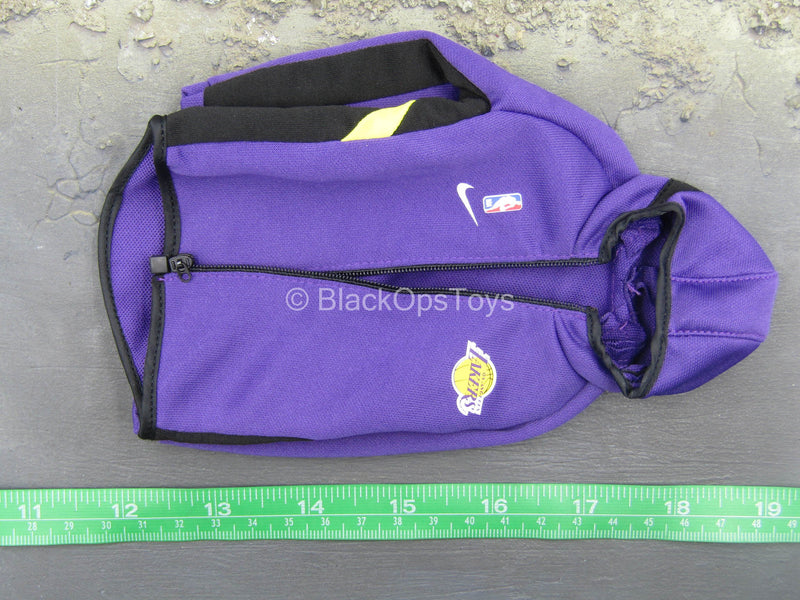 Load image into Gallery viewer, Los Angeles Lakers - LeBron James - Lakers Warm Up Suit
