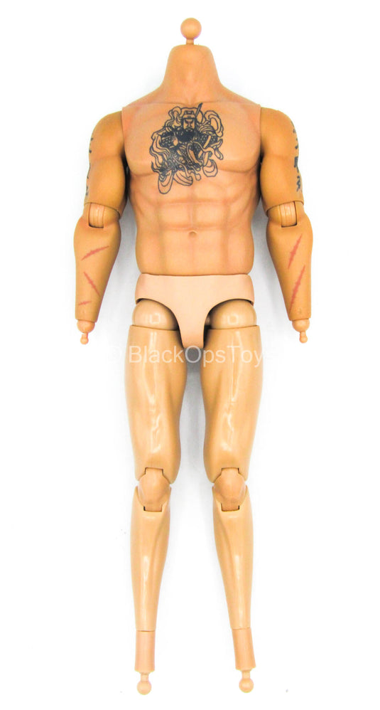 Club 4 - YaoTian - Tall Tattooed Male Base Body
