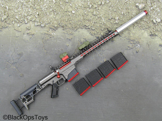 ZERT - Sniper Team - Grey Barret MRAD Sniper Rifle w/Attachment Set