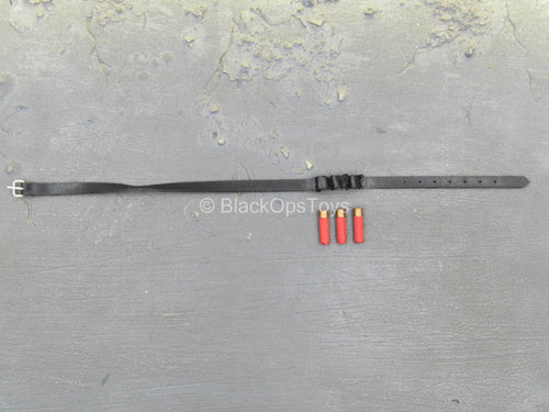 Soviet Tank Forces - Black Leather Like Belt w/Shotgun Shells