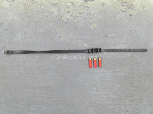 Soviet Tank Forces - Black Leather Like Belt w/Shotgun Shells