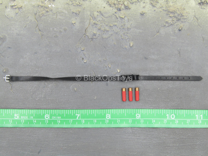 Load image into Gallery viewer, Soviet Tank Forces - Black Leather Like Belt w/Shotgun Shells

