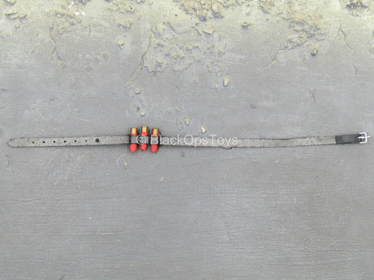 Soviet Tank Forces - Black Leather Like Belt w/Shotgun Shells