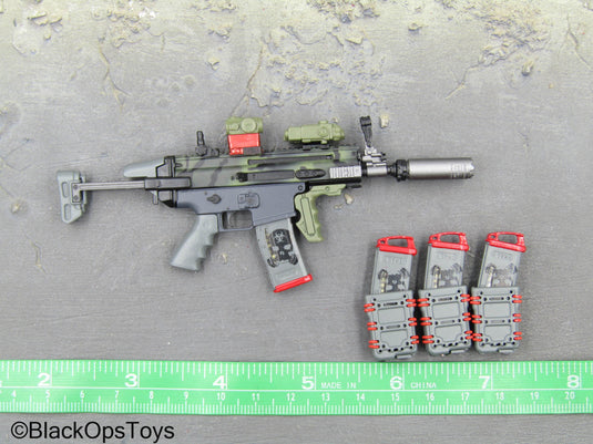 ZERT - Sniper Team - Grey Scar PDW w/Attachment Set