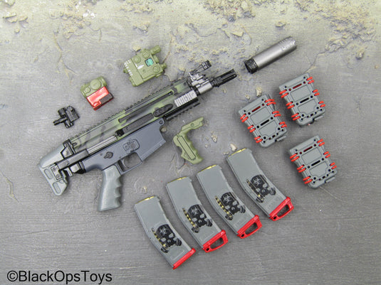 ZERT - Sniper Team - Grey Scar PDW w/Attachment Set