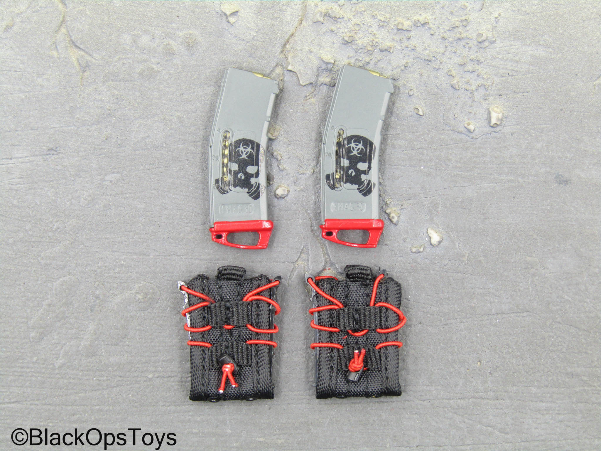 ZERT - Sniper Team - Black & Red Fast Mag Holsters w/Mags (x2 ...