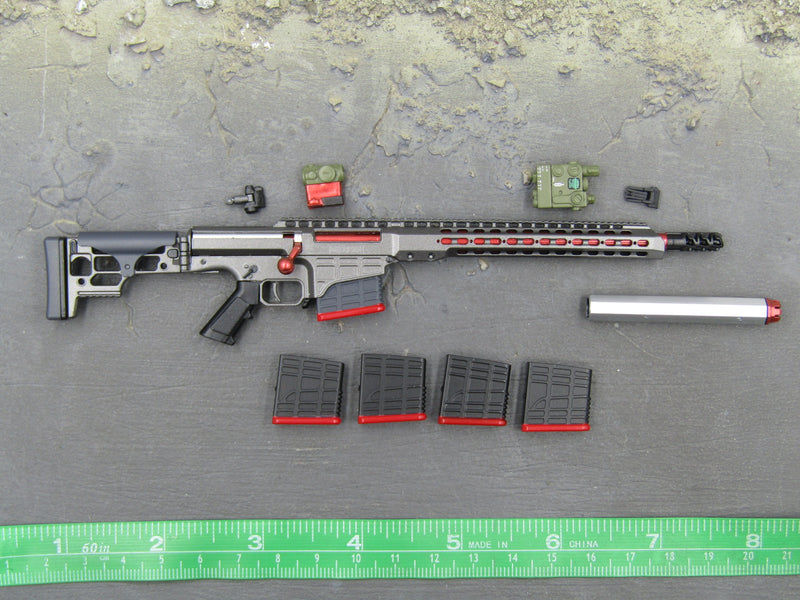 Load image into Gallery viewer, ZERT - Sniper Team - Grey Barret MRAD Sniper Rifle w/Attachment Set
