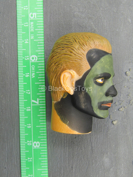 U.S. Navy Seal - Male Face Painted Head Sculpt