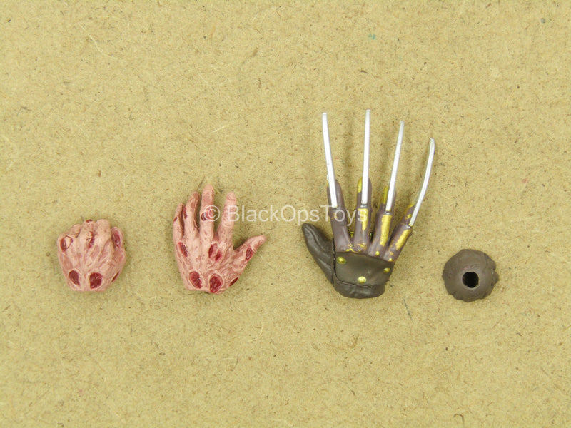 Load image into Gallery viewer, 1/12 - Freddy Krueger - Male Burnt Hand Set Type 1
